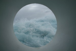 A different port hole view in 10m seas.